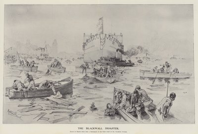 Katastrofa ve stěně Blackwall od Melton Prior